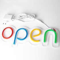Неоновая вывеска "OPEN" MONO (с контроллером)